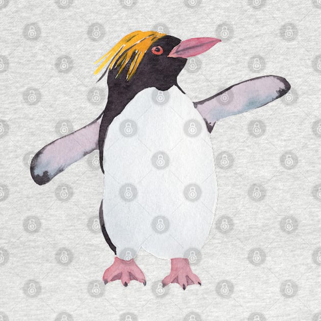 Macaroni Penguin by Duck Cloud 9